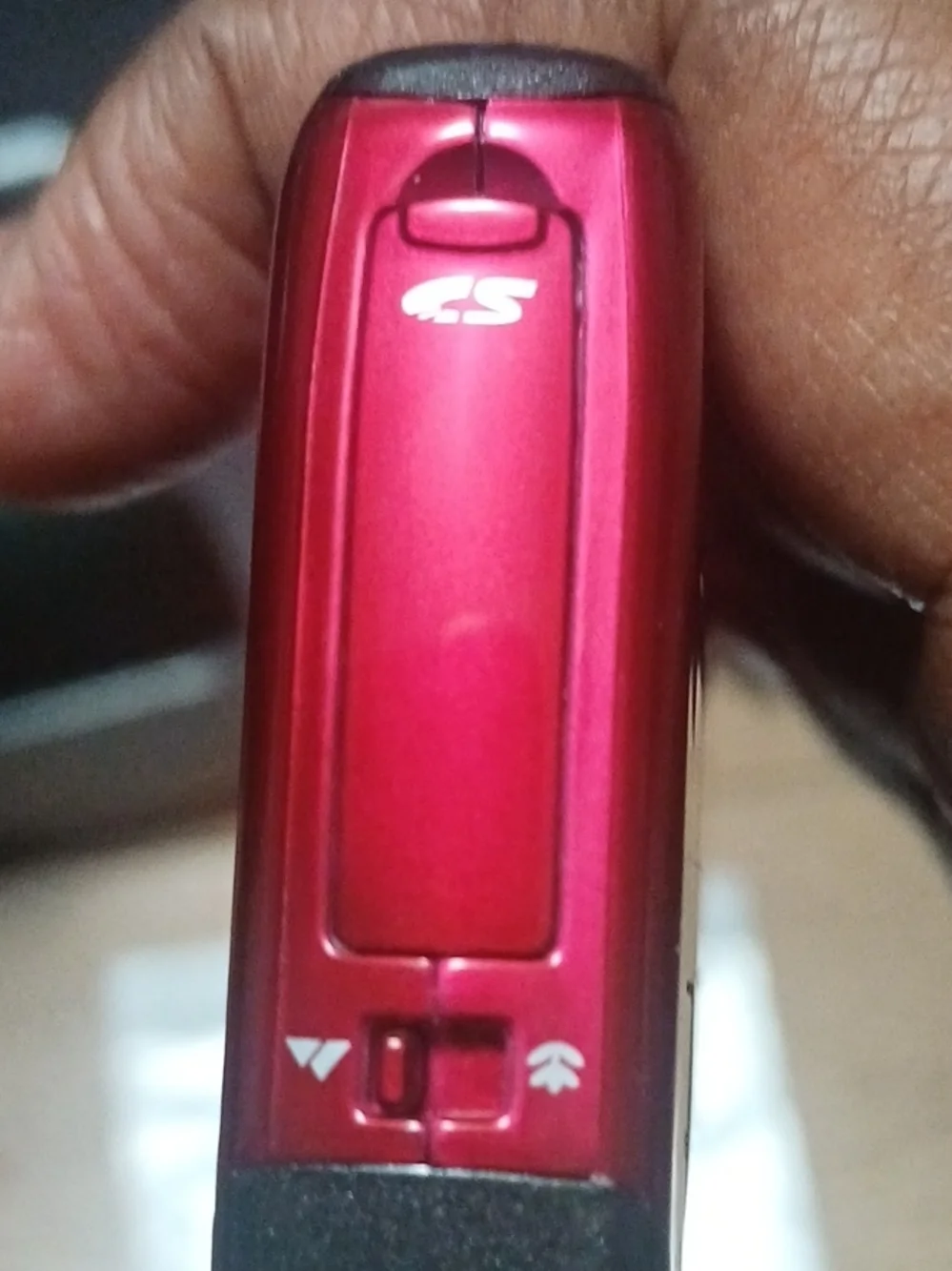 Digital Camcorder with Flip Screen - Black and Red